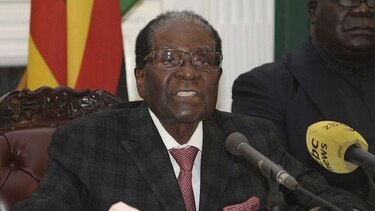 Renunció el presidente de Zimbabue Robert Mugabe