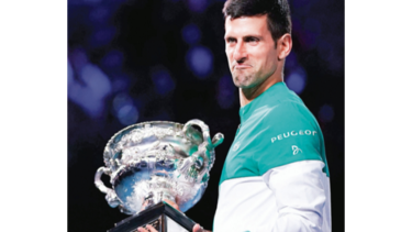 Novak Djokovic extiende su historia de amor en el Rod Laver Arena
