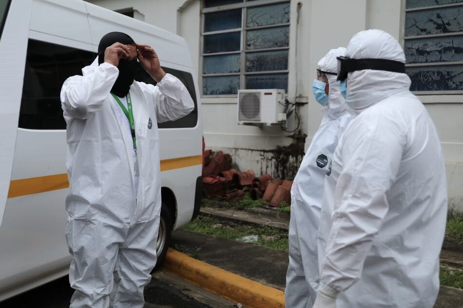 Buscan casa por casa los casos de Covid-19 en Puerto Caimito, La Chorrera