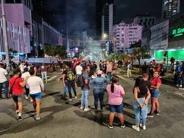 571 personas aprehendidas, el saldo hasta ahora de las protestas en rechazo al contrato minero