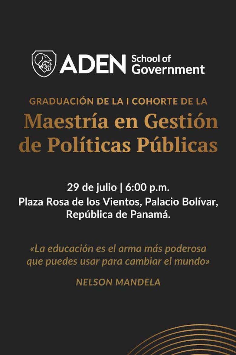 La graduación de miembros del PRD y altos cargos del gobierno de Cortizo que costó $345 mil