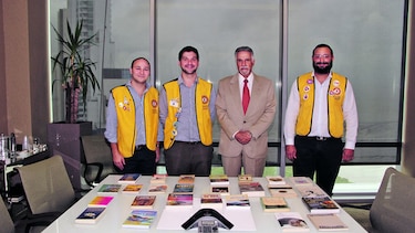 Donan obras al Bibliometro