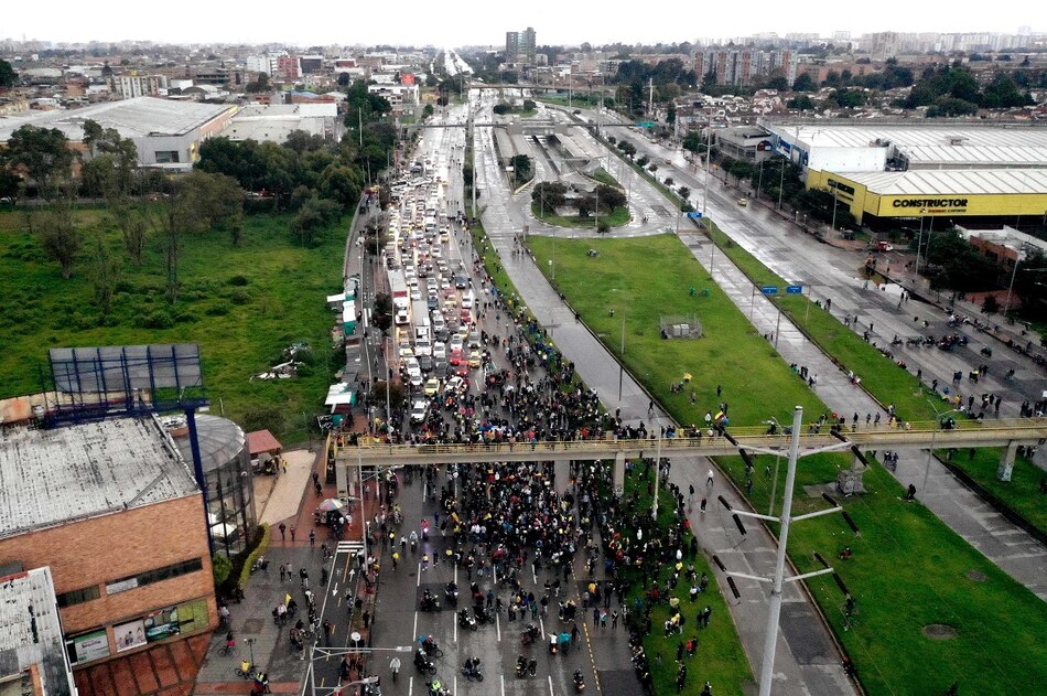 Se incrementa la presión contra el presidente Duque en Colombia tras una semana de protestas