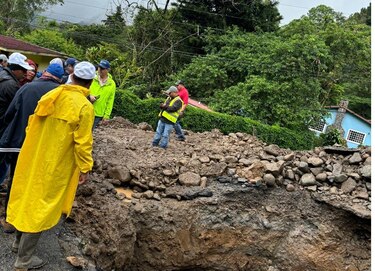 Bajan los niveles de los afluentes en Boquete; autoridades comienzan a evaluar daños