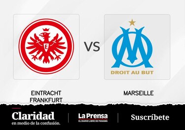 Olympique Marsella medirá fuerzas esta noche con Eintracht Frankfurt