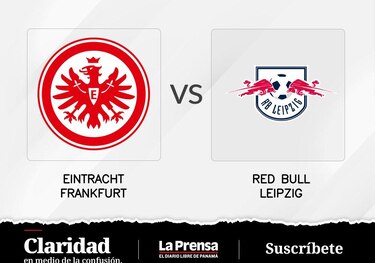 RB Leipzig se mide con Eintracht Fráncfort de local