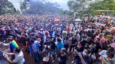 Miles de personas participan de las marchas del ‘Orgullo Gay’ en Panamá