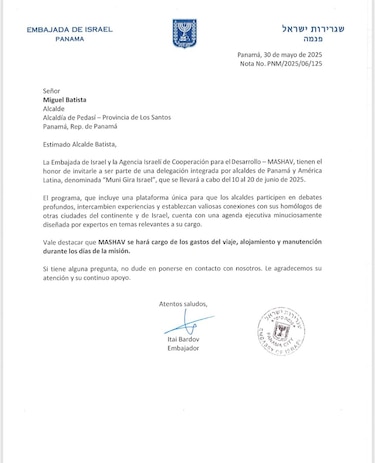 Egipto, Francia y Turquía: las rutas de los alcaldes y religiosos panameños para salir de Israel