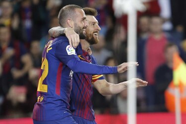 Con cuatro goles de Messi, Barcelona se impone ante el Eibar