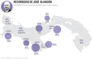 Panamá Oeste y Chiriquí, donde buscan los votos