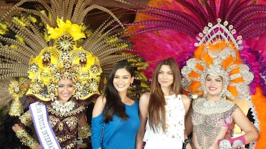 Miss Universo 2015 visita Chitré