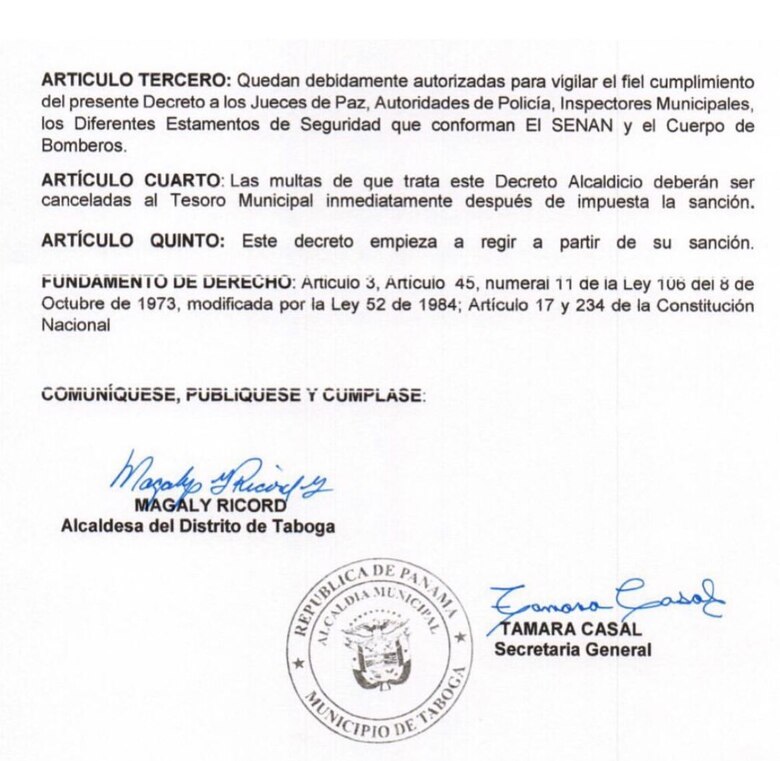 Impondrán multa de hasta $100 a bañistas que ingresen a la isla de Taboga con comida en envases o pailas