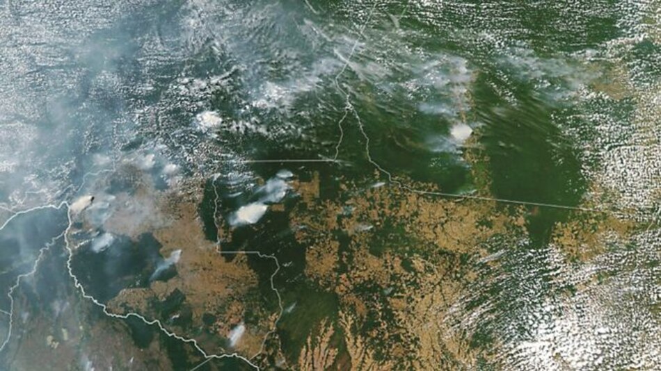 La selva amazónica se quema a un ritmo de vértigo