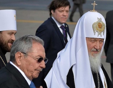 Patriarca Kirill llega a Cuba en la víspera de la reunión con el Papa