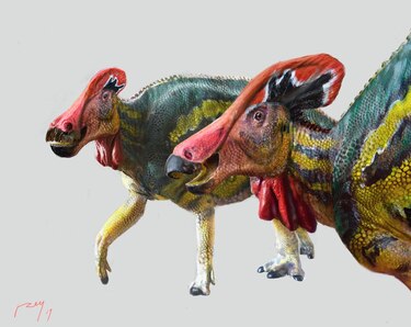 Dinosaurio ‘platicador’ identificado en México medía hasta 12 metros
