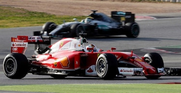 Vettel vuelve a ser el más veloz en pruebas de la Fórmula Uno