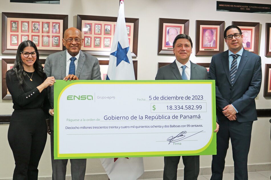 ENSA entrega más de 18 millones de dólares al Estado en concepto de dividendos del año 2022