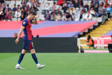 Lewandowski sufre una lesión en el semitendinoso del muslo izquierdo