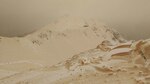 Cae nieve anaranjada en algunas partes de Europa