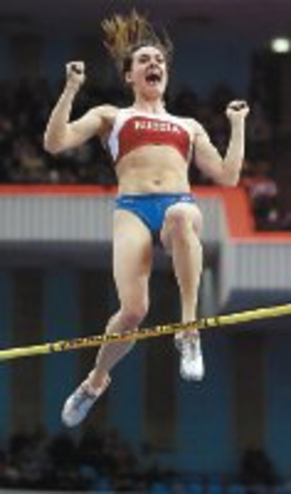 La rusa Isinbayeva gana