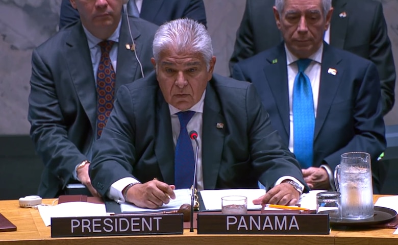 En vivo: Panamá debate en la ONU sobre la seguridad marítima, el Canal y el comercio mundial