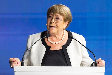 Bachelet anuncia que no continuará con su candidatura para liderar la ONU