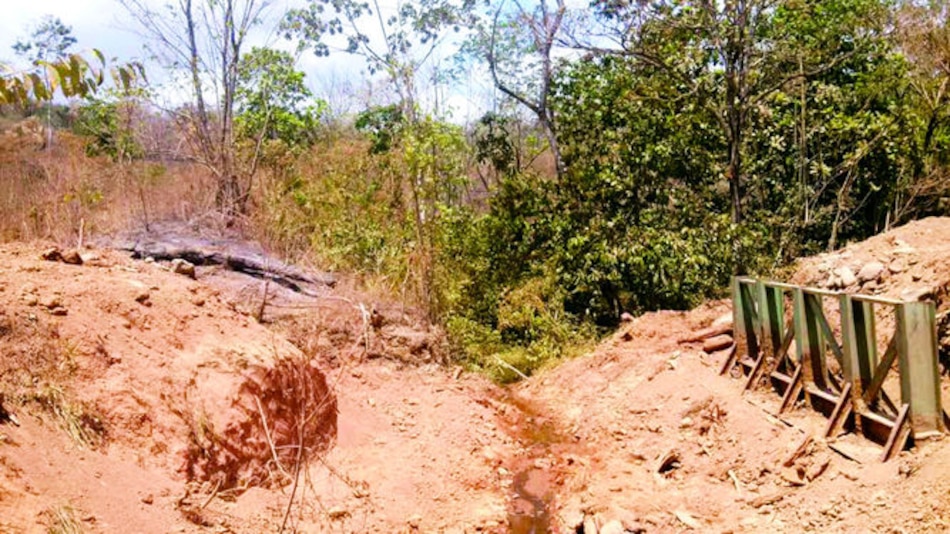 Carretera de acceso a Río Congo Arriba está intransitable