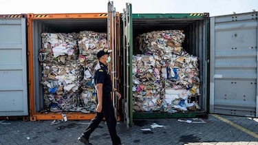 Indonesia devolverá a Australia más de 200 toneladas de basura