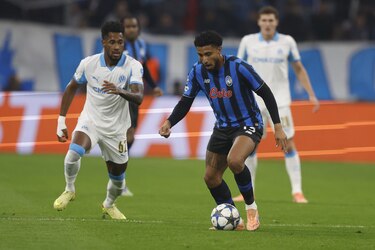 Murillo fue titular en la goleada del Olympique de Marsella sobre el Stade Brestois