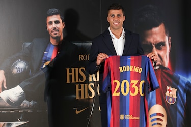 Rodri, tras firmar hasta 2030: ‘El Barça era mi primera opción’