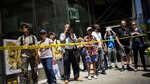 Cae la carga de una grúa en Nueva York: 10 heridos