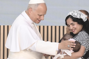 Presos de cárcel madrileña en misa del papa León XIV: ‘Sentimos que estábamos ante un hombre noble’
