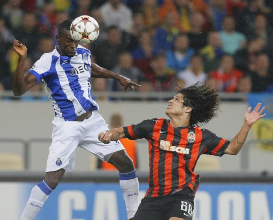 Con dos goles de Jackson Martínez, Porto logra empate ante el Shakhtar