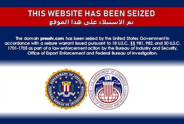 Estados Unidos bloquea varios sitios de internet de medios estatales iraníes