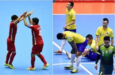 Irán elimina a Brasil y habrá nuevo campeón en Mundial de Futsal