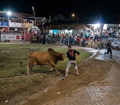 Hombre embestido por un toro en el Festival de la Mejorana se mantiene hospitalizado