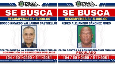 Ofrecen recompensa por Bosco Vallarino; exalcalde es requerido por corrupción y peculado