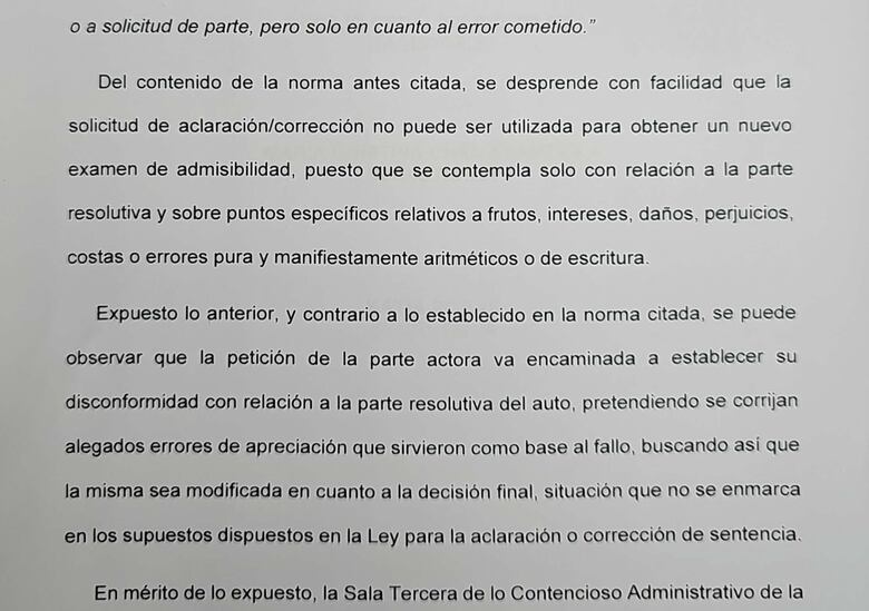La Corte niega una solicitud de PPC, en contra de la demanda sobre su concesión