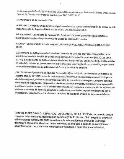 El expediente secreto del escándalo por armas en Panamá
