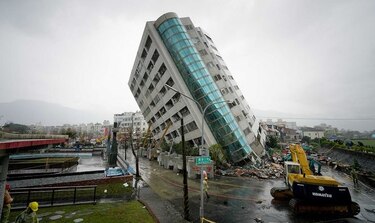 Seis muertos y más de 200 heridos en un terremoto en Taiwán