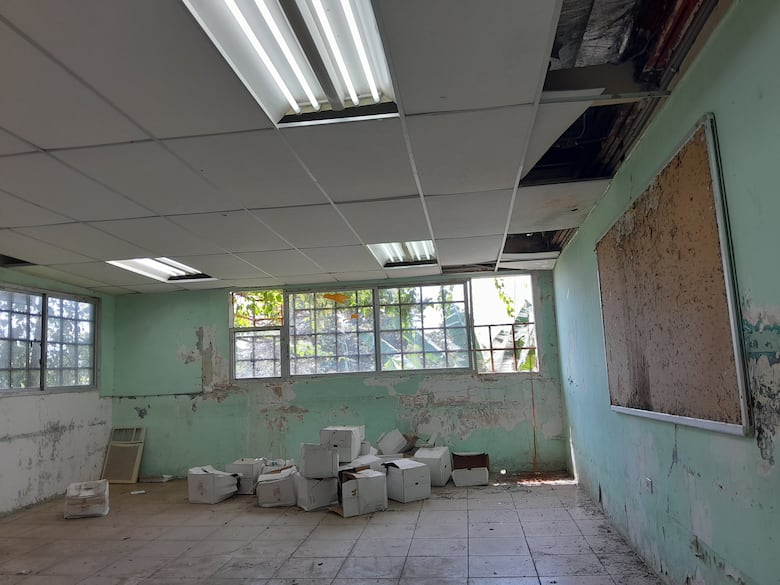 Diputado Gaitán denuncia ante el Ministerio Público el mal estado del Instituto Alfredo Cantón