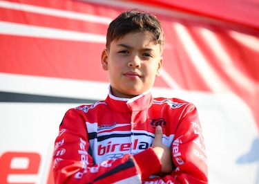 Axel Gómez Jr. destaca en WSK Master Series en Europa