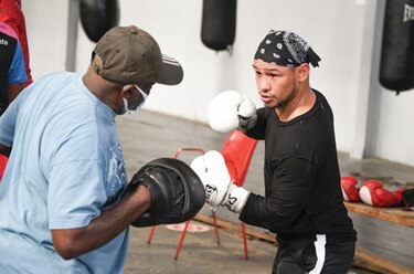 El Nica Concepción regresó al gimnasio pensando en grandes peleas para 2021
