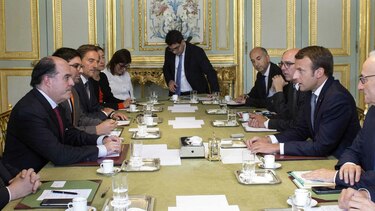 Borges asegura que Macron 'apoya totalmente' a la Asamblea venezolana