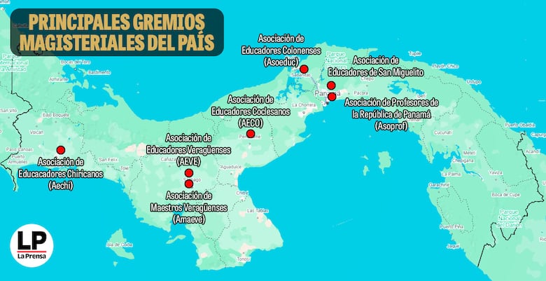 Gremios magisteriales: los principales grupos detrás de las huelgas educativas