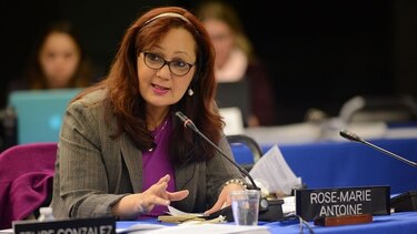 'La corrupción lleva directamente a la violación de los derechos humanos': Rose-Marie Belle Antoine