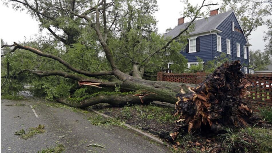 El huracán Florence está causando 'estragos' en Carolina del Norte