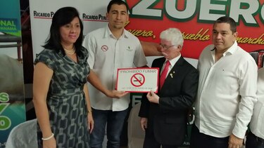 Prohíben fumar y comercializar derivados de tabaco en la FIA