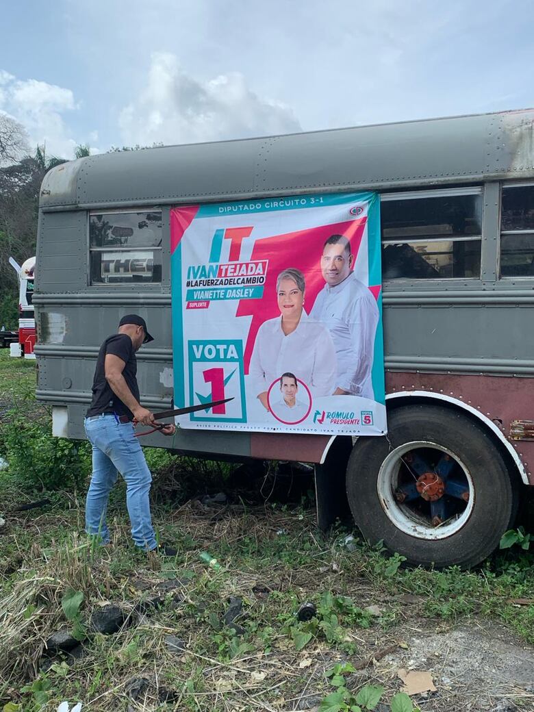 Tribunal Electoral remueve propaganda política