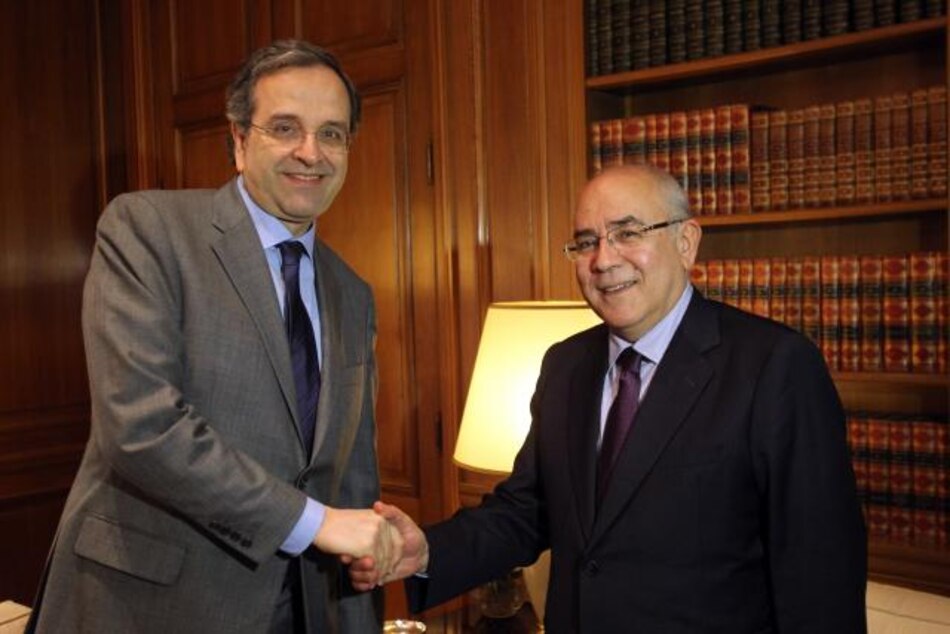 Samaras: Grecia quiere seguir en el núcleo de Europa